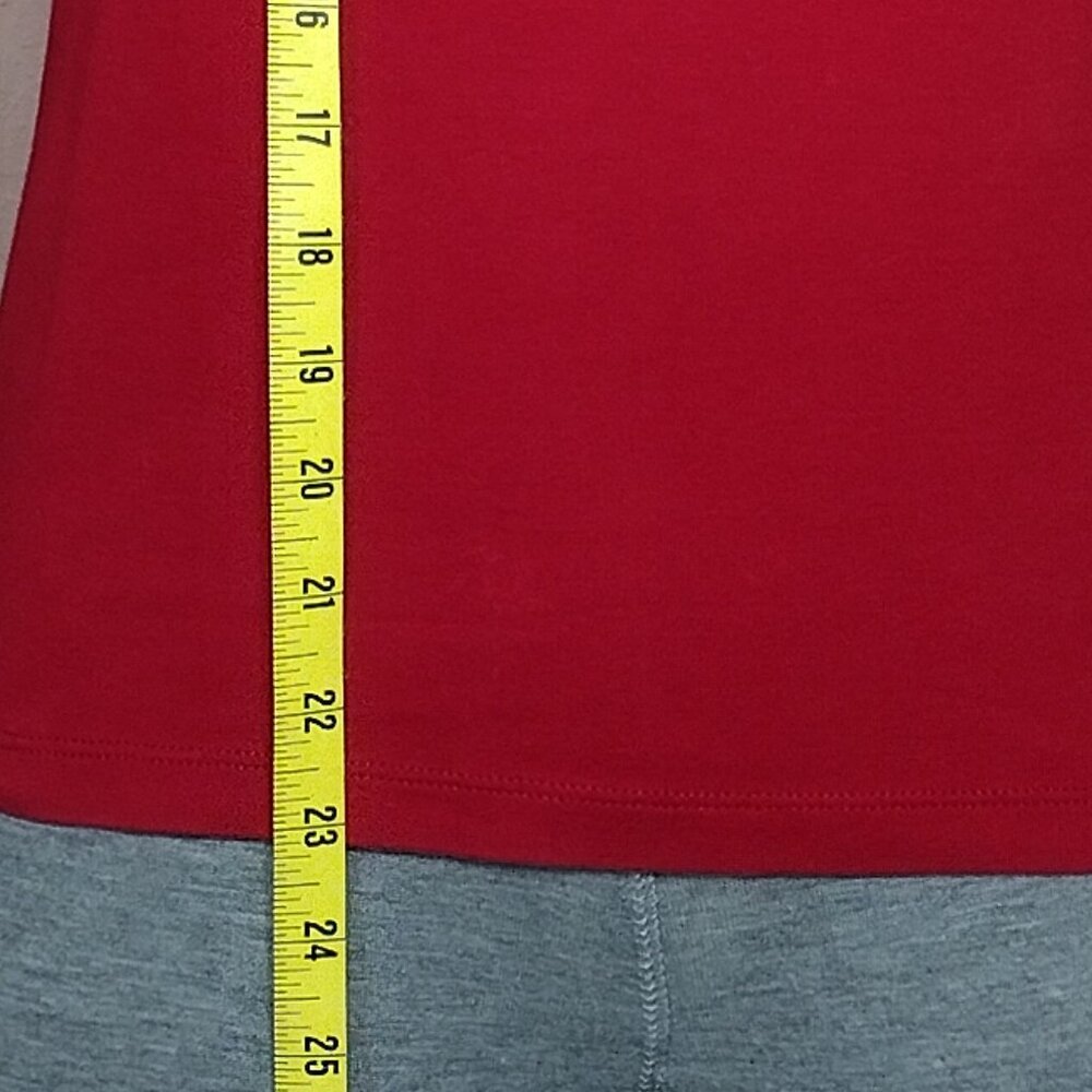 St. John's Bay Womens Classic Mock Neck, Long Sleeve T-Shirt - Picture 8 of 10